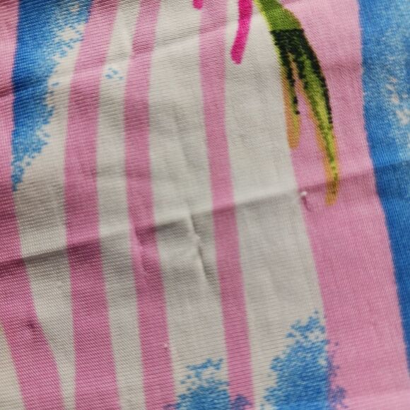 T-C Fashion Midi Dress. Woman's XS. Tropical Print. A- line, V-neck Beach Vibe. - Picture 2 of 7